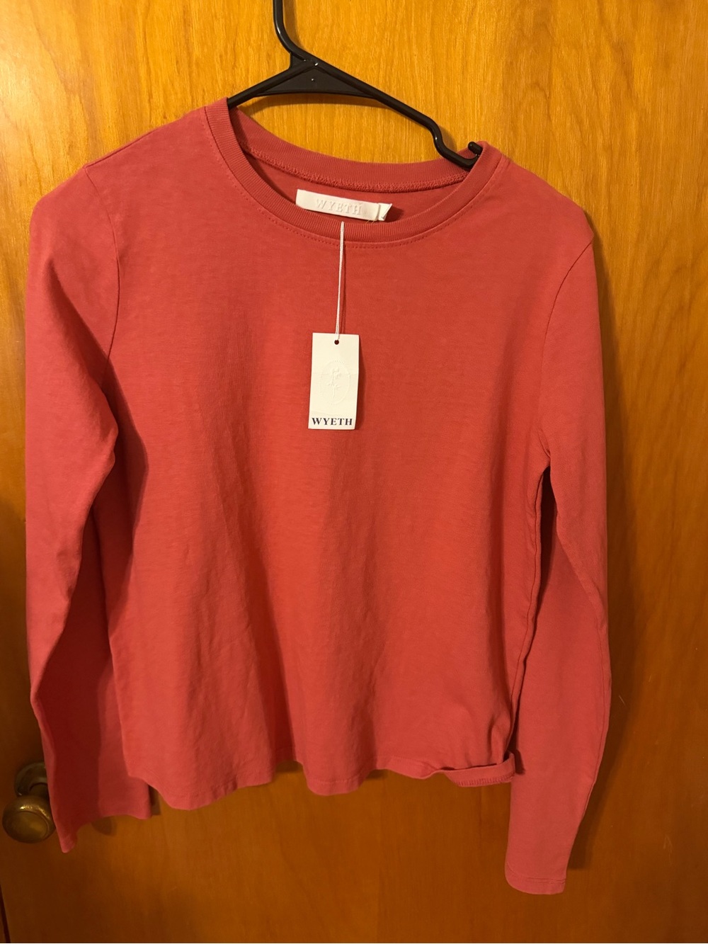 Wyeth by Todd Magill Long Sleeve Tee in Rose